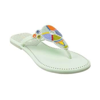 Mochi Light-Green Casual Slip Ons