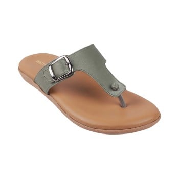 Walkway Women Green Casual Slip Ons(SKU: 32-1331-21-36)