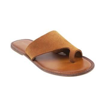 Mochi Tan Casual Slippers