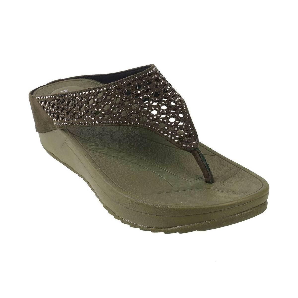 Buy Women Green Casual Slippers Online