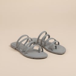 Women Grey Casual Slippers