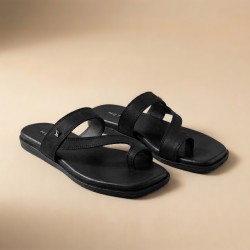Women Black Casual Slippers
