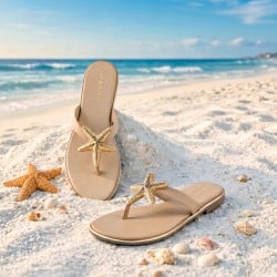 Women Dark-beige Casual Slippers