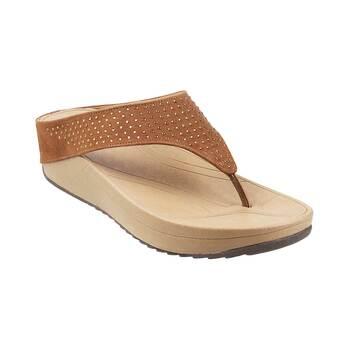 Mochi Tan Casual Slippers