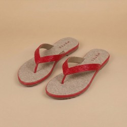 Women Orange Casual Slippers