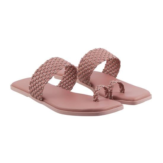 Women Pink Casual Slippers