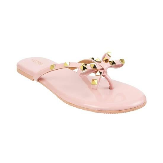 Women Pink Casual Slippers