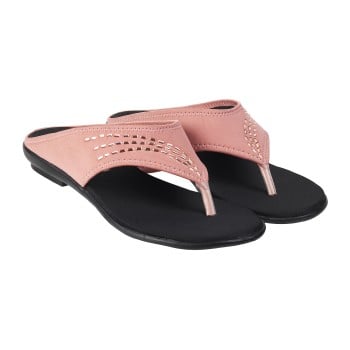 Walkway Women Pink Casual Slippers(SKU: 32-1808-24-38)