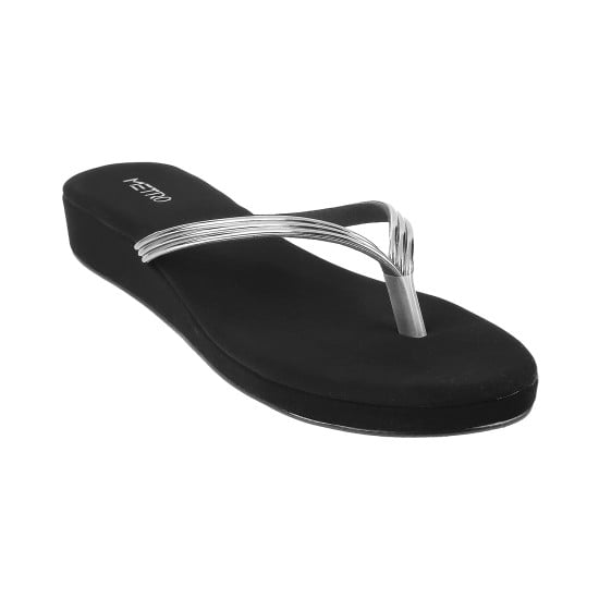 Women Grey Casual Slippers