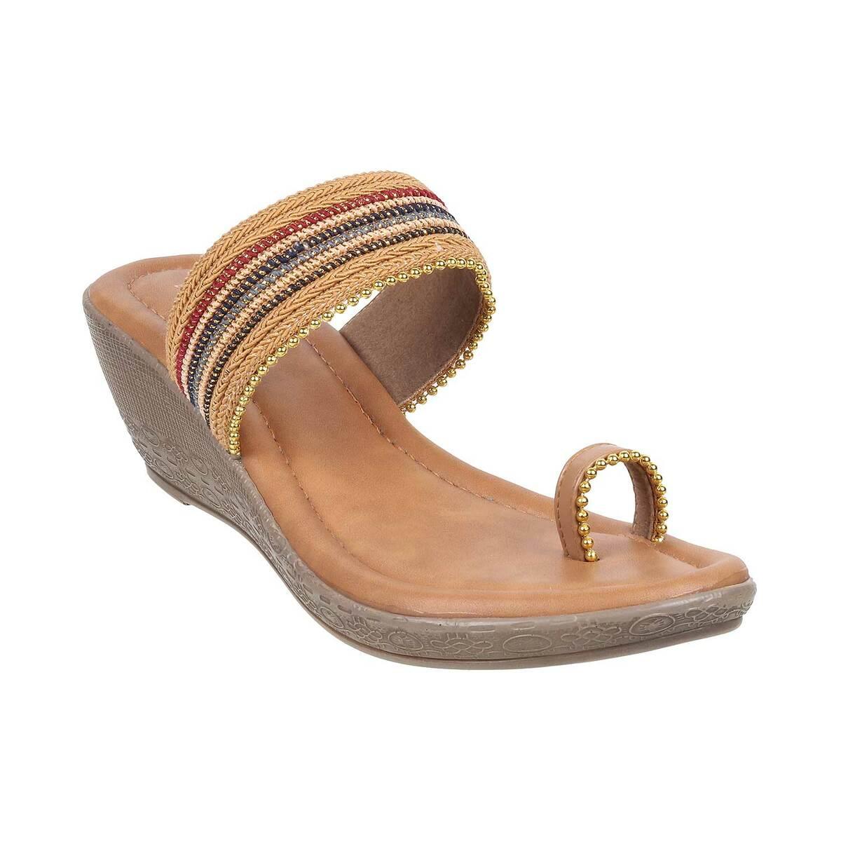 Multi Women Stylish And Lightweight Heels Designer Chappal For Party,  Wedding Wear at Best Price in Dungarpur | Saibaba Footwear