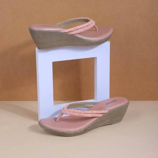 Women Pink Casual Slippers