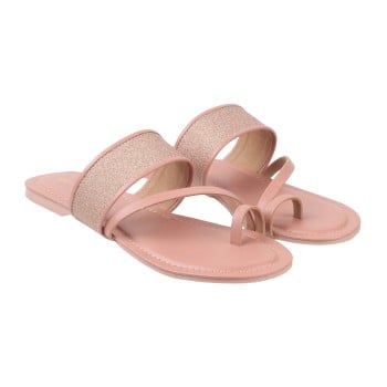 Walkway Women Peach Casual Slippers(SKU: 32-395-80-37)