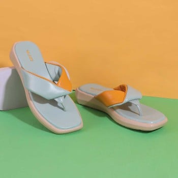 Walkway Women Light-green Casual Slippers(SKU: 32-397-60-38)