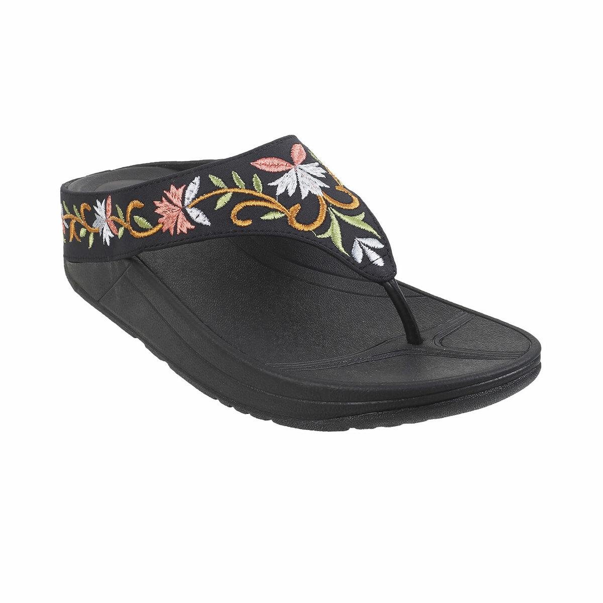 Buy Women Black Casual Sandals Online - 788825 | Allen Solly