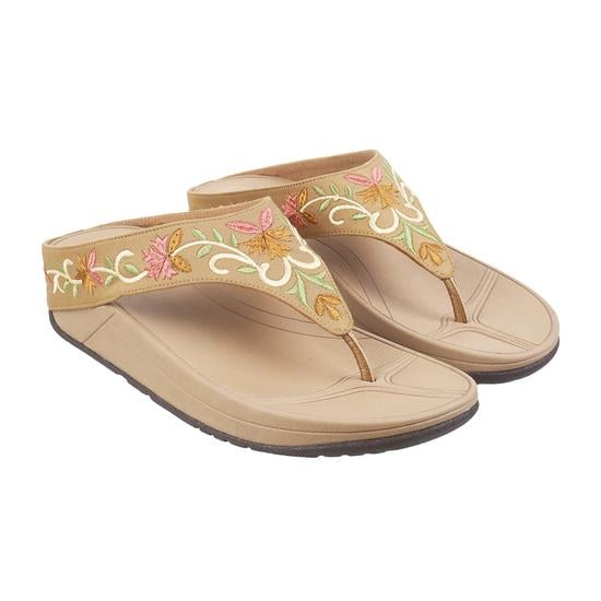 Women Beige Casual Sandals