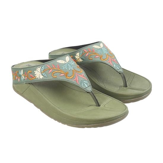 Women Green Casual Sandals