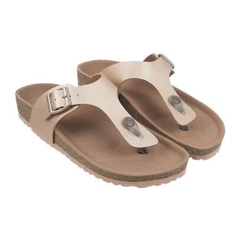 Metro Women Gold Casual Slippers(SKU: 32-439-15-36)