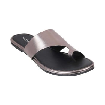 Walkway Women Gun-metal Casual Slippers(SKU: 32-669-29-36)