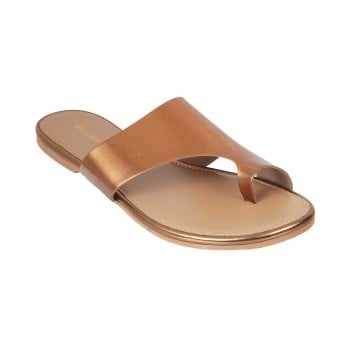 Walkway Women Bronze Casual Slippers(SKU: 32-669-46-39)
