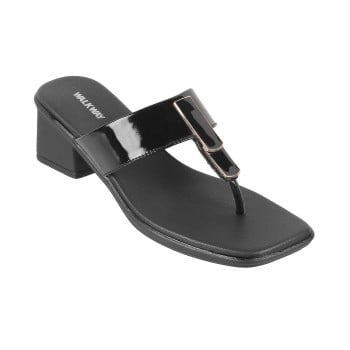 Walkway Women Black Casual Slip Ons(SKU: 32-679-11-40)