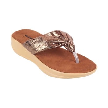 Walkway Women Bronze Casual Slippers(SKU: 32-695-46-36)