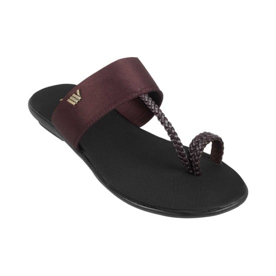 Women Brown Casual Slip Ons