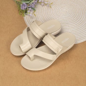 Metro Women Off-white Casual Slip Ons(SKU: 32-728-66-36)
