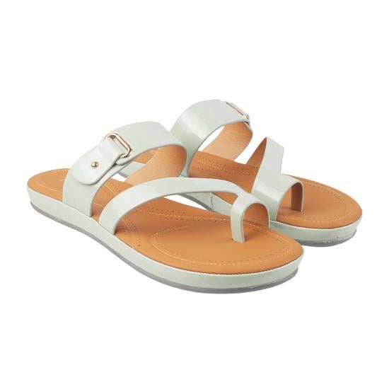 Women Green Casual Slip Ons