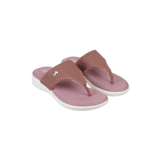 Women Peach Casual Slippers