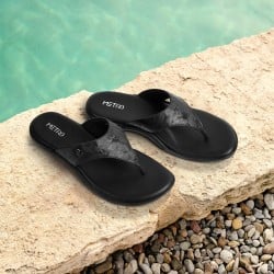Women Black Casual Slippers