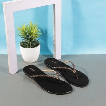 Walkway Women Antic-gold Casual Slippers(SKU: 32-806-28-40)