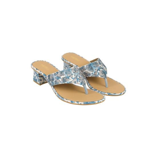 Women Blue Casual Slippers