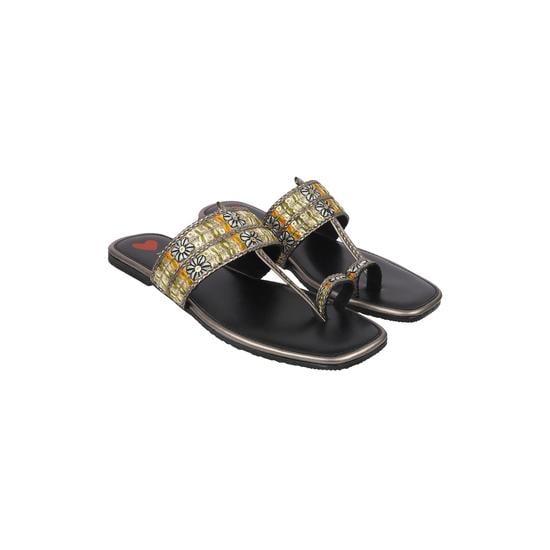 Women Gun-metal Casual Slip Ons