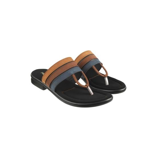 Women Tan Casual Slippers