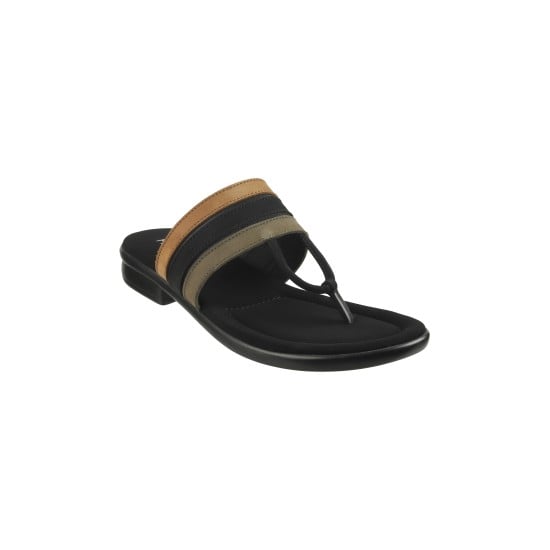 Women Black Casual Slippers