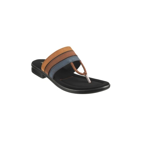 Women Tan Casual Slippers