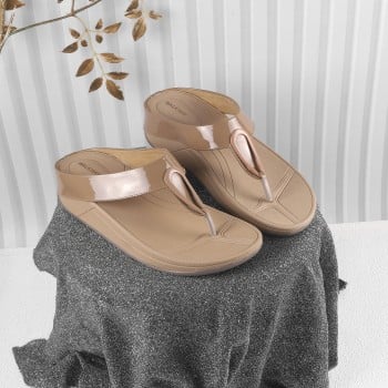 Walkway Women Beige-red Casual Slippers(SKU: 32-992-89-38)