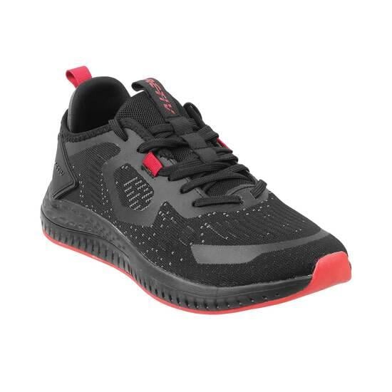 Activ Black-Multi Sports Sneakers