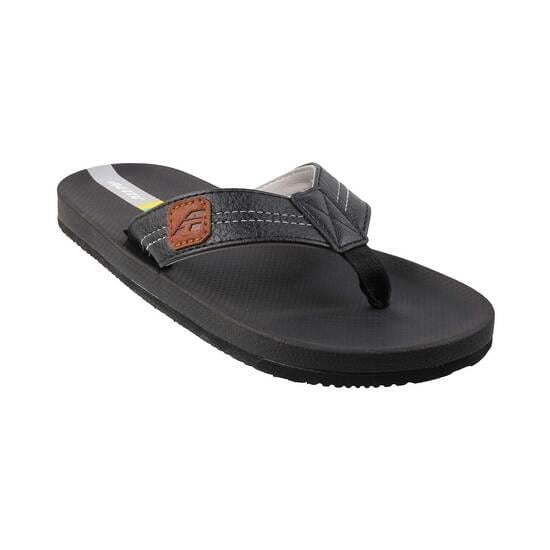 Activ Black Casual Slippers