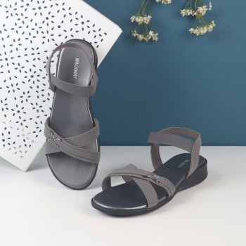 Walkway Women Grey Casual Sandals(SKU: 33-1027-14-37)