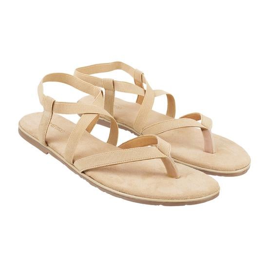 Women Beige Casual Sandals