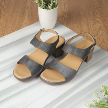 Metro Women Grey Casual Sandals(SKU: 33-1128-14-36)