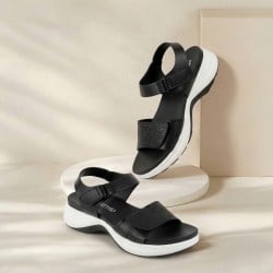 Women Black Casual Sandals