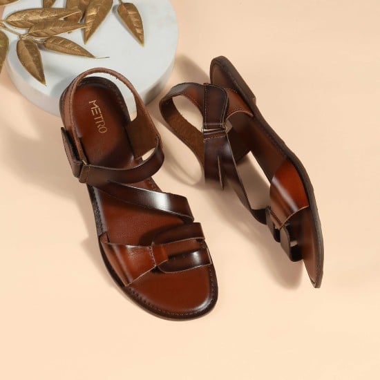Women Tan Casual Sandals