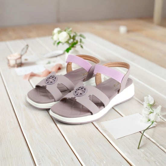 Women Purple Casual Sandals
