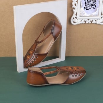 Walkway Women Tan Casual Sandals(SKU: 33-1158-23-38)