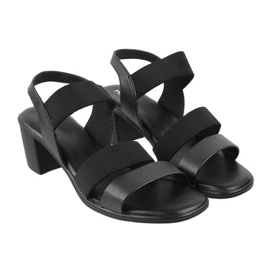 Women Black Casual Sandals