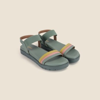 Metro Women Green Casual Sandals(SKU: 33-1183-21-36)