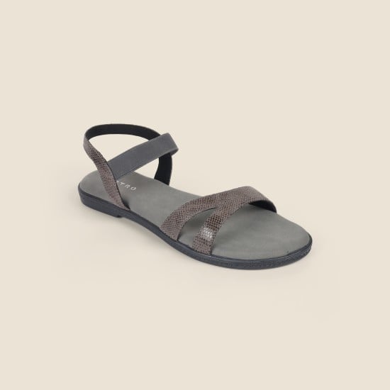 Women Grey Casual Sandals
