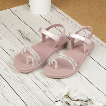 Metro Women Peach Casual Sandals(SKU: 33-1222-80-36)